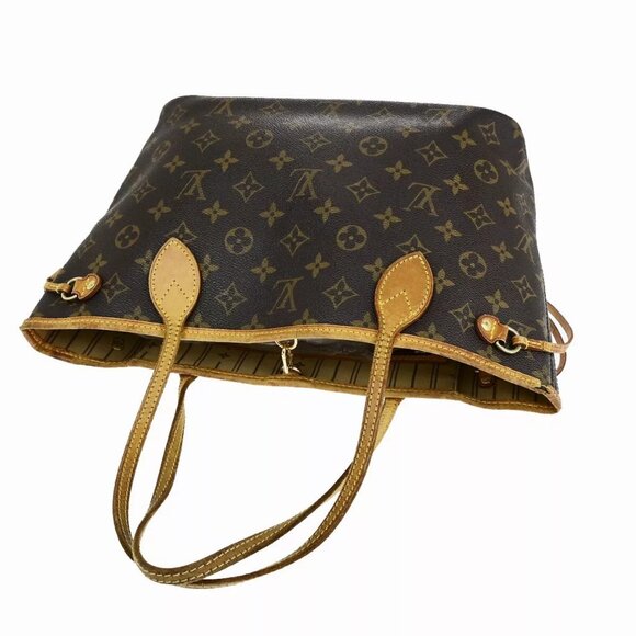LOUIS VUITTON Neverfull PM Shoulder Tote Bag Monogram Leather BN - Picture 6 of 16